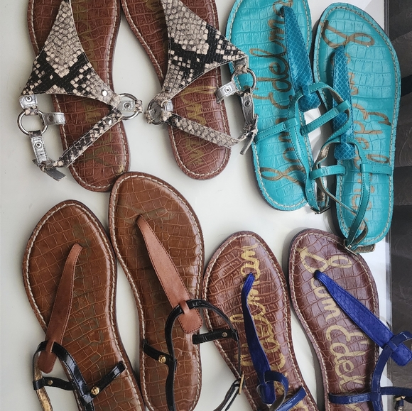 Sam Edelman Gigi Sandals all size 7.5 (7pairs) - Picture 2 of 13